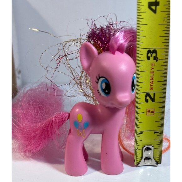 My Little Pony Pinkie Pie Figure With Pink & Orange Hair Vintage 3" Tall - Picture 6 of 6